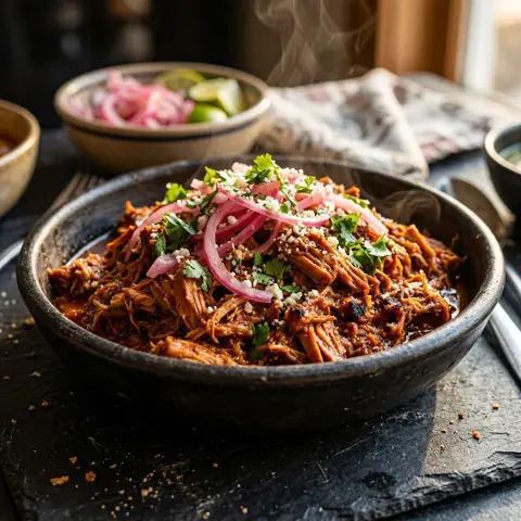 Porc effiloché cochinita pibil