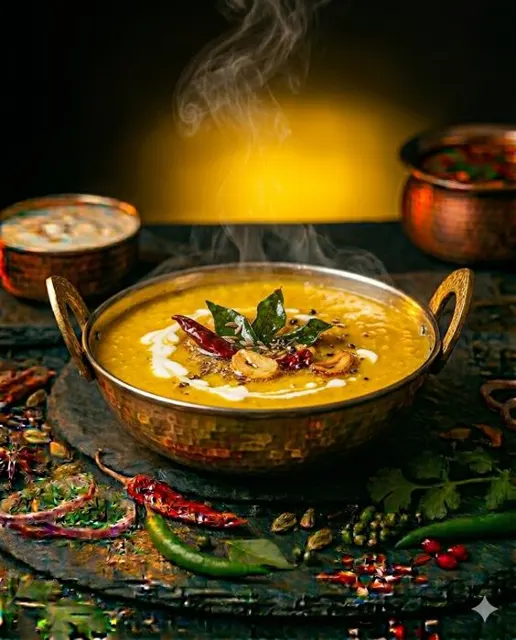 Yellow lentil dal