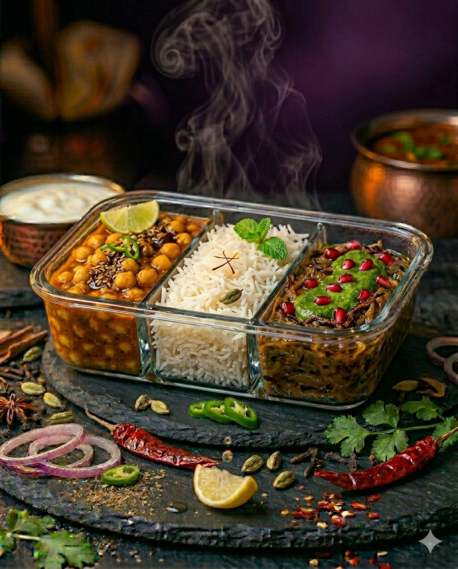 Box Palak Poulet