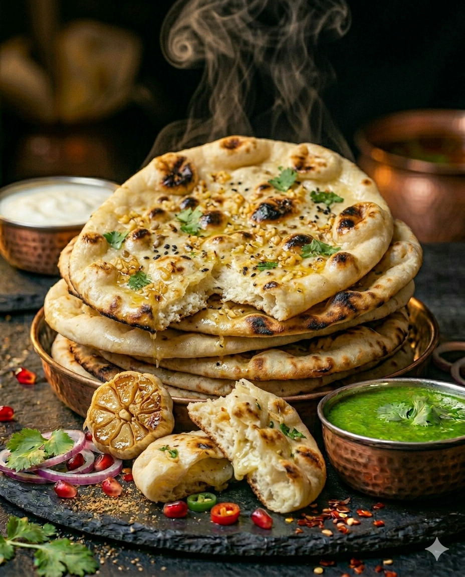 Naan à l'Ail